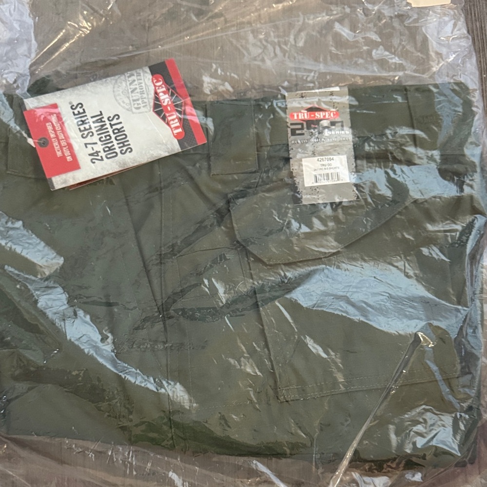 Tru-Spec Olive Green Tactical Shorts